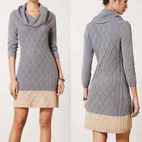 anthropologie sparrow sweater dress